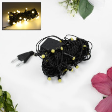 9Mtr Flower Design Home Decoration Electrical Series Light Home Decoration Diwali & Wedding LED Christmas String Light Indoor and Outdoor Light ,Festival Decoration Led String Light, Multi-Color Light 1.4MM (36L 9Mtr)
