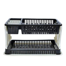 Kitchen Organizer Rack with Water Storing Tray / Dish Rack