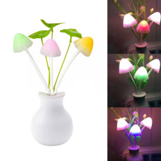 LED Dream Night Light, Auto ON / Off Sensor Mushroom Lamp (Multicolor)