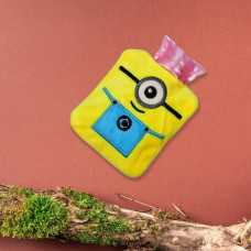 Minions small Hot Water Bag with Cover for Pain Relief, Neck, Shoulder Pain and Hand, Feet Warmer, Menstrual Cramps.