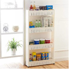 Multipurpose 4 Layer Space Saving Storage Organizer Rack Shelf