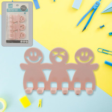 Multipurpose Self-Adhesive hooks (1 Set / 6 Hook)