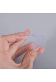 New Double Side Tape Sticker Strong Waterproof Wall Indoor Nano Adhesive No Trace Gel Clear Industrial Multipurpose Removable Use for Bedroom, Home, Kitchen, Hotel (0.8mmx1pc)