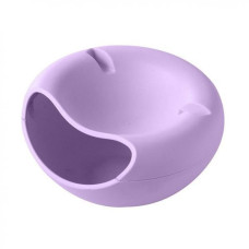 Pista Nut Fruit Platter Serving Bowl With Mobile Phone Holder by HomeFast