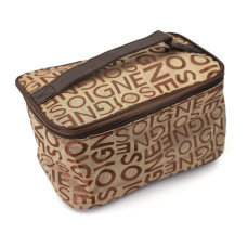 PORTABLE MAKEUP BAG WIDELY USED BY WOMEN’S FOR STORING THEIR MAKEUP EQUIPMENT’S AND ALL WHILE TRAVELLING AND MOVING.