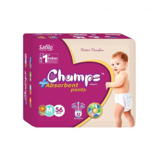 Premium Champs High Absorbent Pant Style Diaper (Small Size / 42 Pcs)