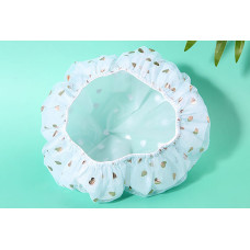Reusable Waterproof Elastic Free-Size Bathroom Shower Caps