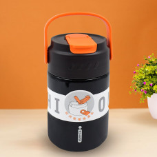 Stainless Steel Mug / Bottle Vacuum Insulated Cup With Handle, Small Cup & Straw (500 ML)